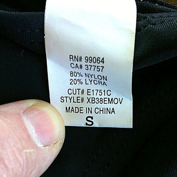 Swimwear Billabong Bikini Bottom Size Small Black Hot Lowrider Tassel Bows Women - Picture 16 of 16